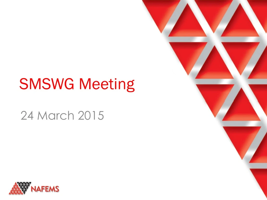 smswg meeting