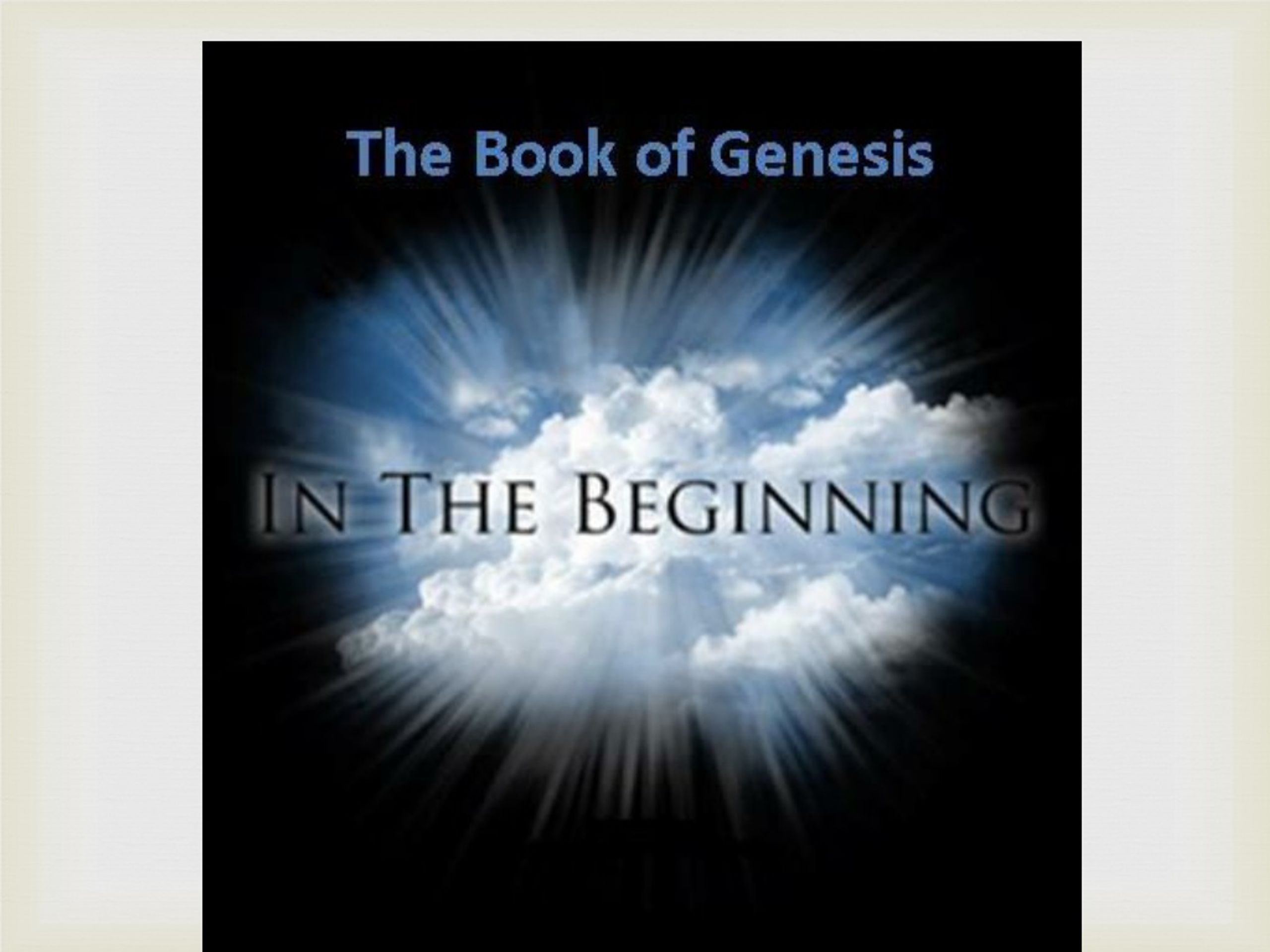 Bible: A Comprehensive Overview of Genesis and Biblical Themes - slide 1