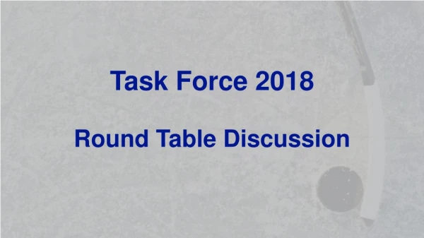 Task Force 2018