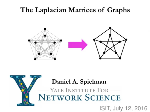 The Laplacian Matrices of Graphs