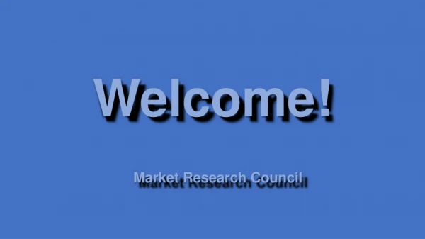 Market Research Council