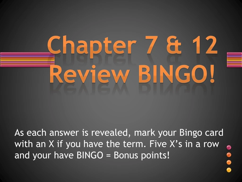 chapter 7 12 review bingo