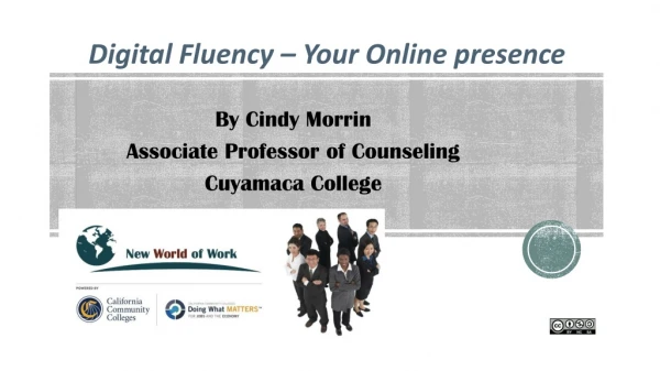 Digital Fluency – Your Online presence