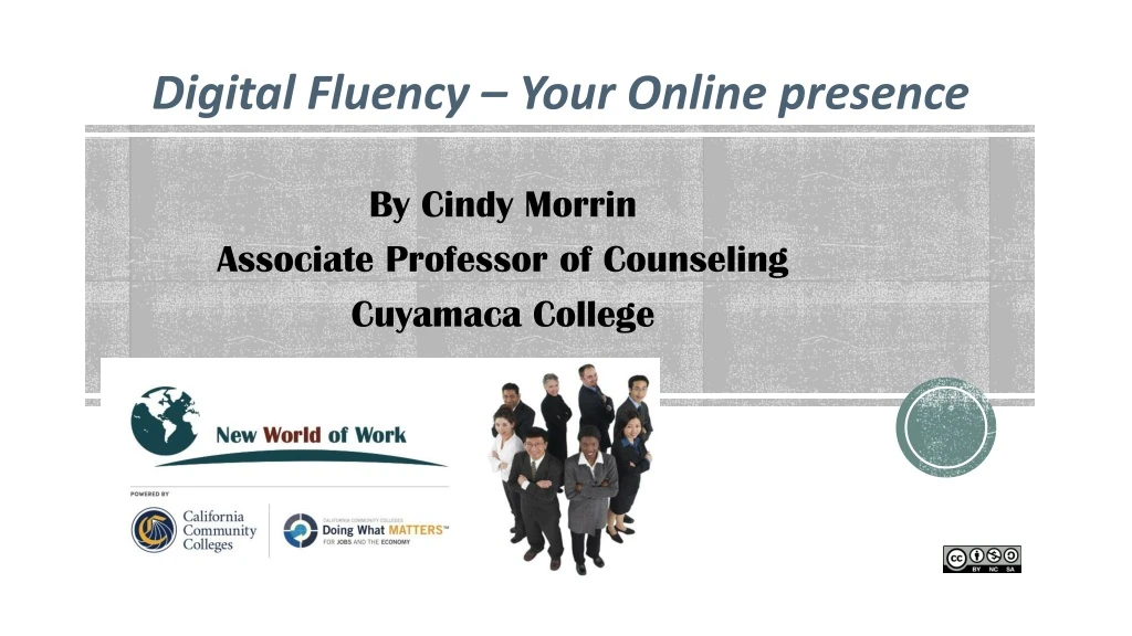digital fluency your online presence