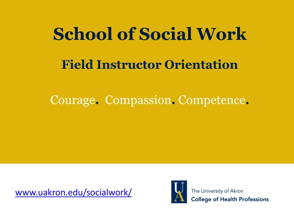 school of social work