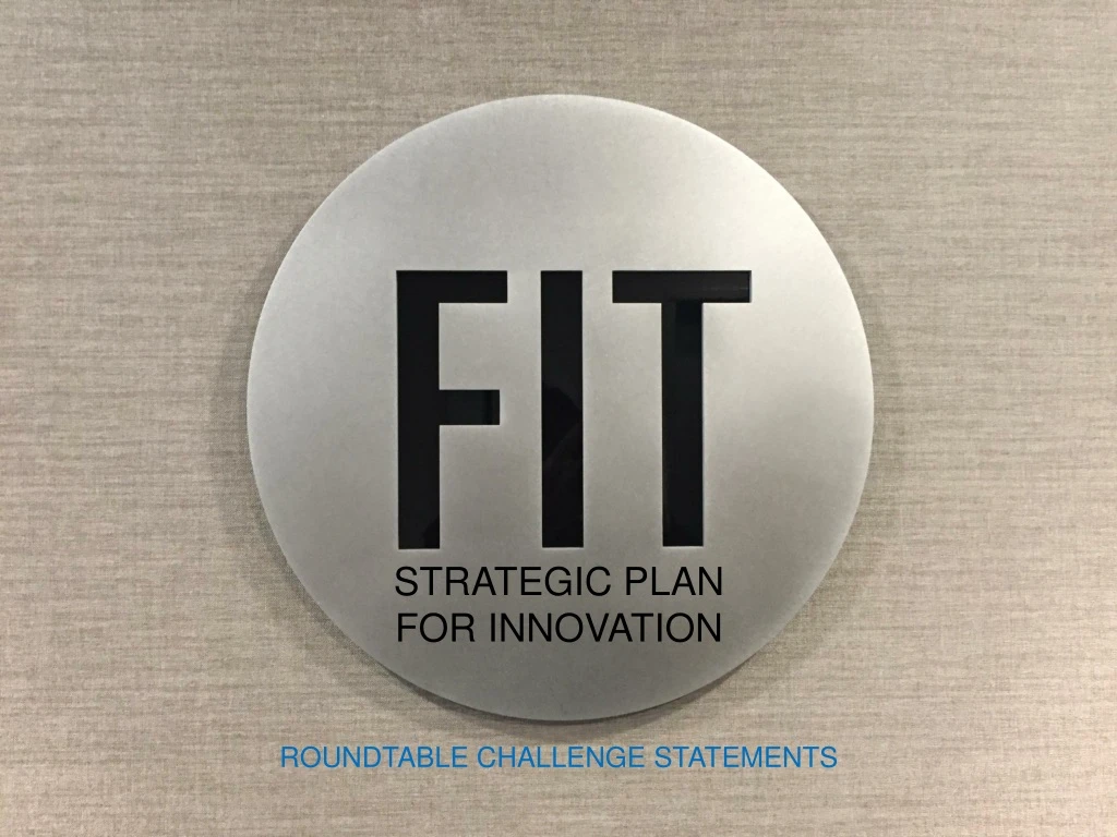 strategic plan for innovation