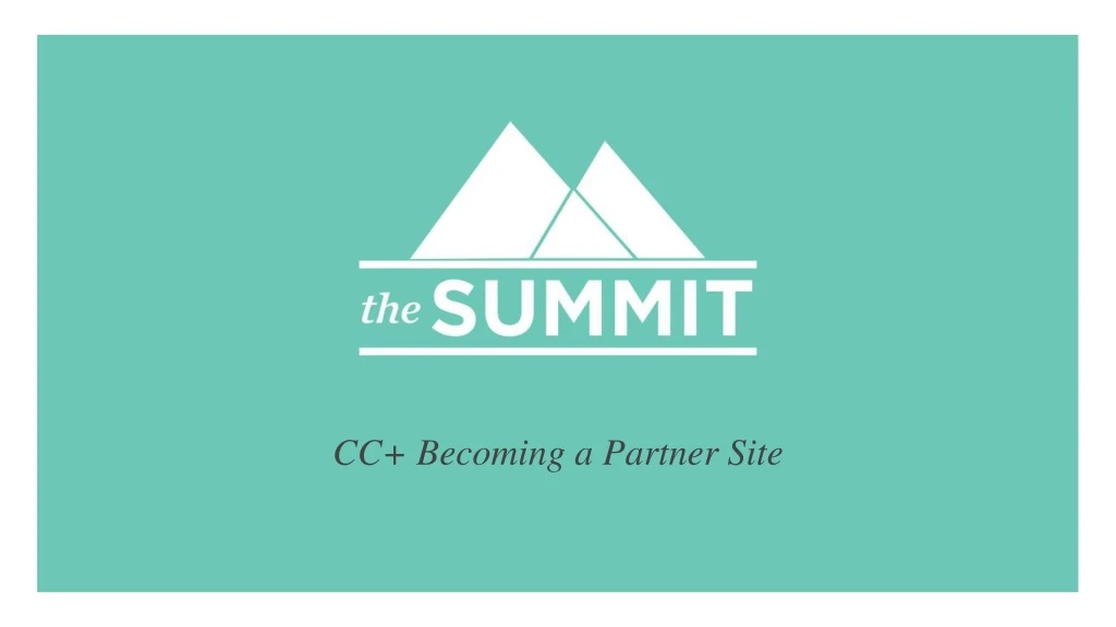 cc becoming a partner site