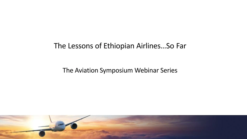 the lessons of ethiopian airlines
