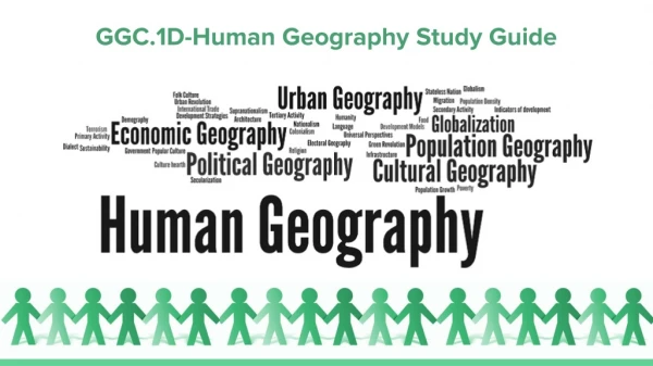 GGC.1D-Human Geography Study Guide