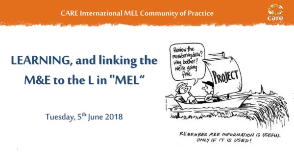 CARE International MEL Community of Practice