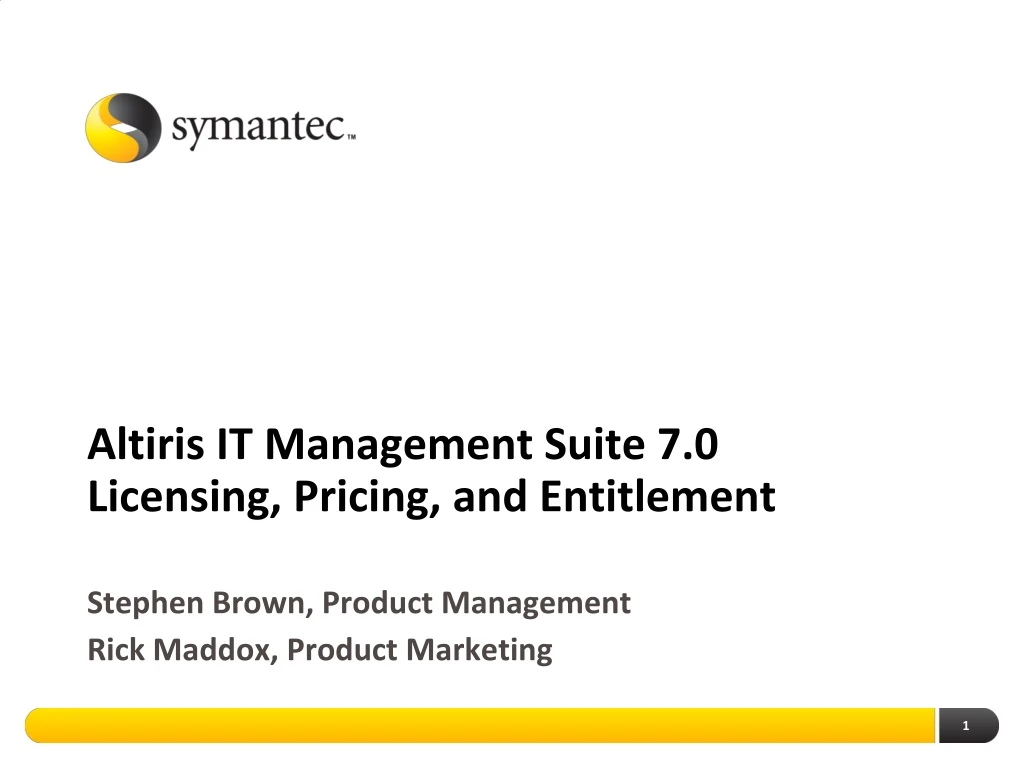 altiris it management suite 7 0 licensing pricing and entitlement