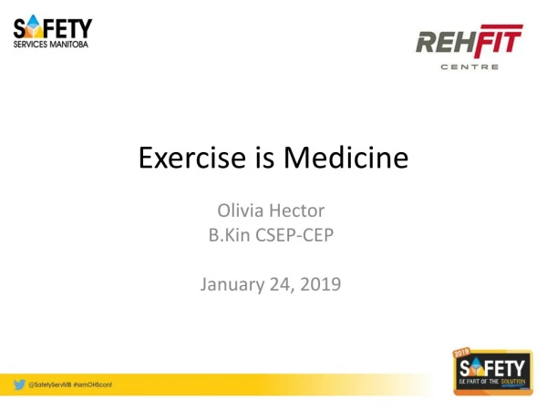 Exercise is Medicine