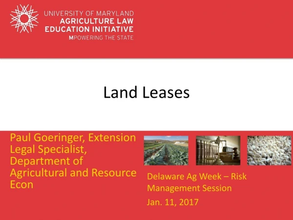 Land Leases