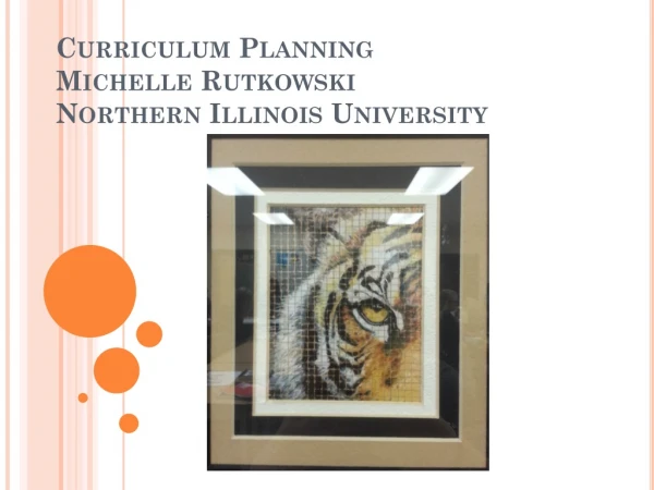 Curriculum Planning Michelle Rutkowski Northern Illinois University