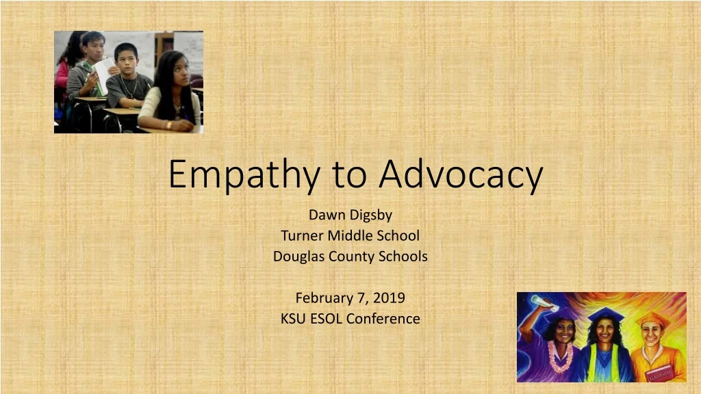 empathy to advocacy