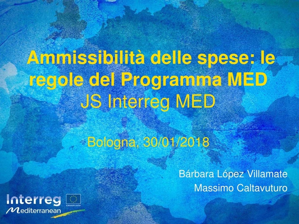 ammissibilit delle spese le regole del programma