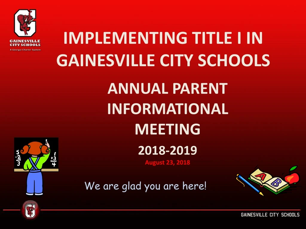 implementing title i in gainesville city schools