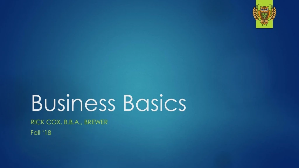 business basics