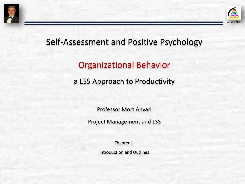 self assessment and positive psychology