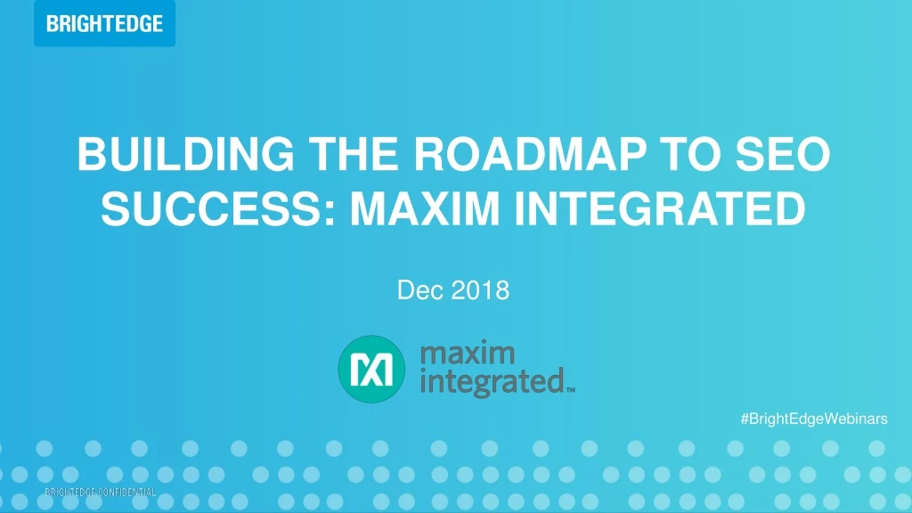 building the roadmap to seo success maxim