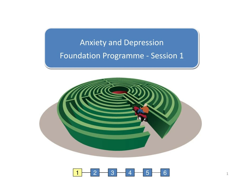 anxiety and depression foundation programme