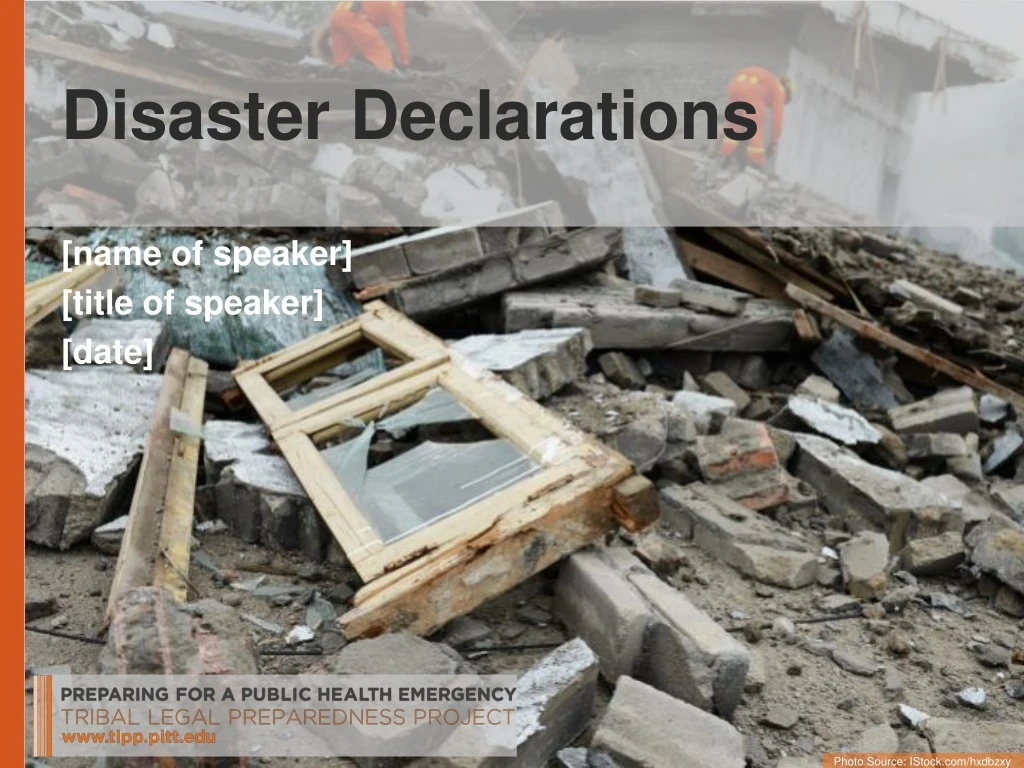 disaster declarations