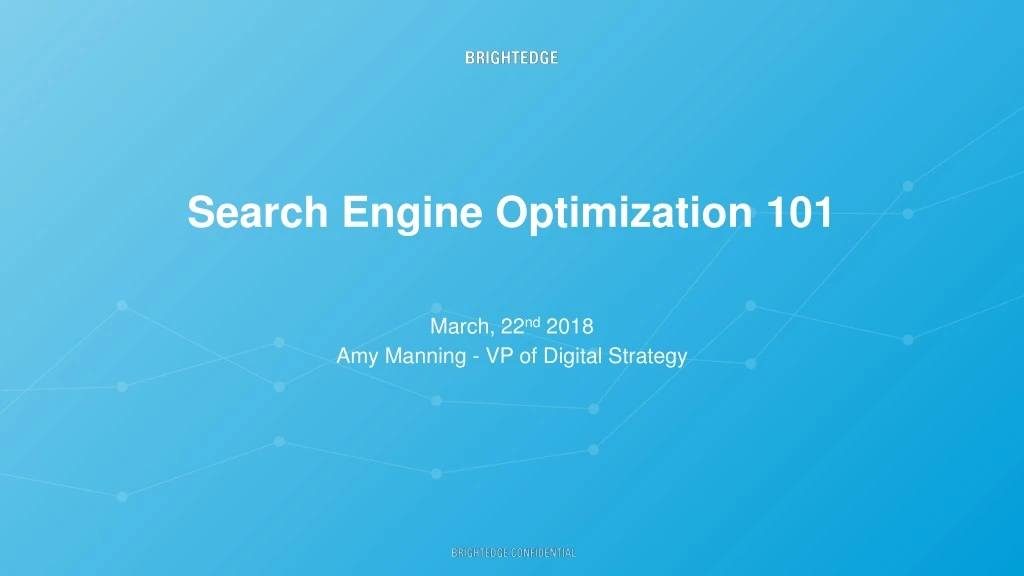 search engine optimization 101