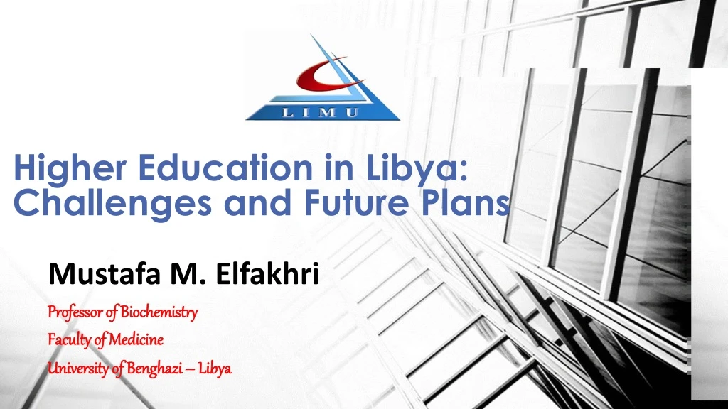 higher education in libya challenges and future plans