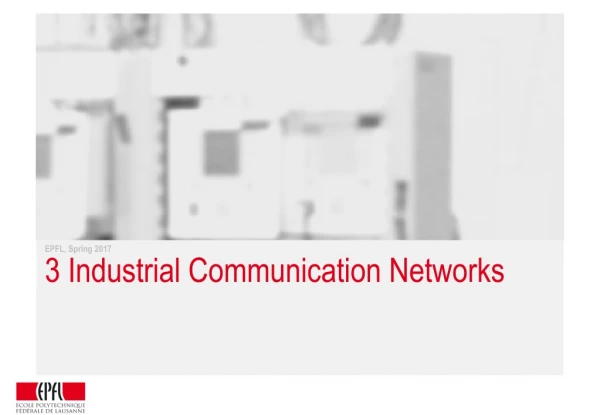 3 Industrial Communication Networks Automation Overview
