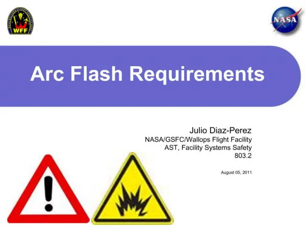 Arc Flash Requirements