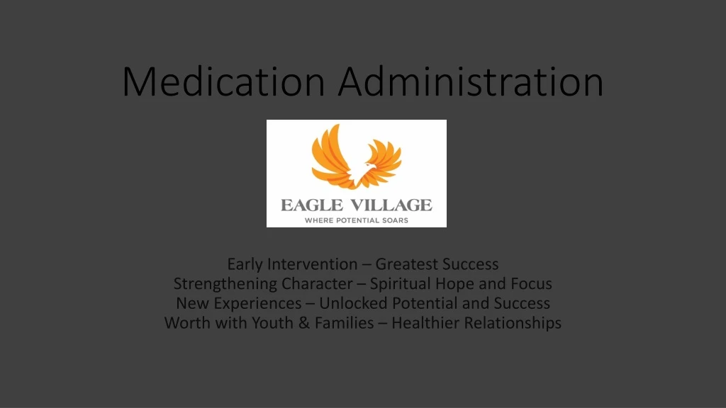 medication administration