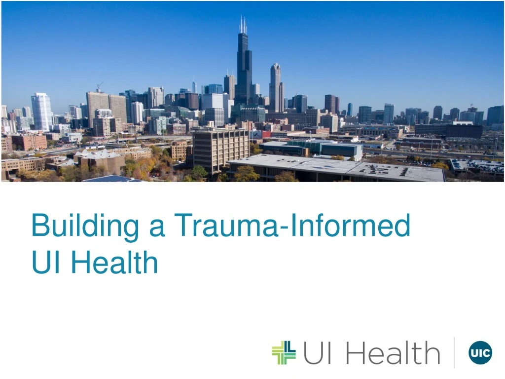 building a trauma informed ui health