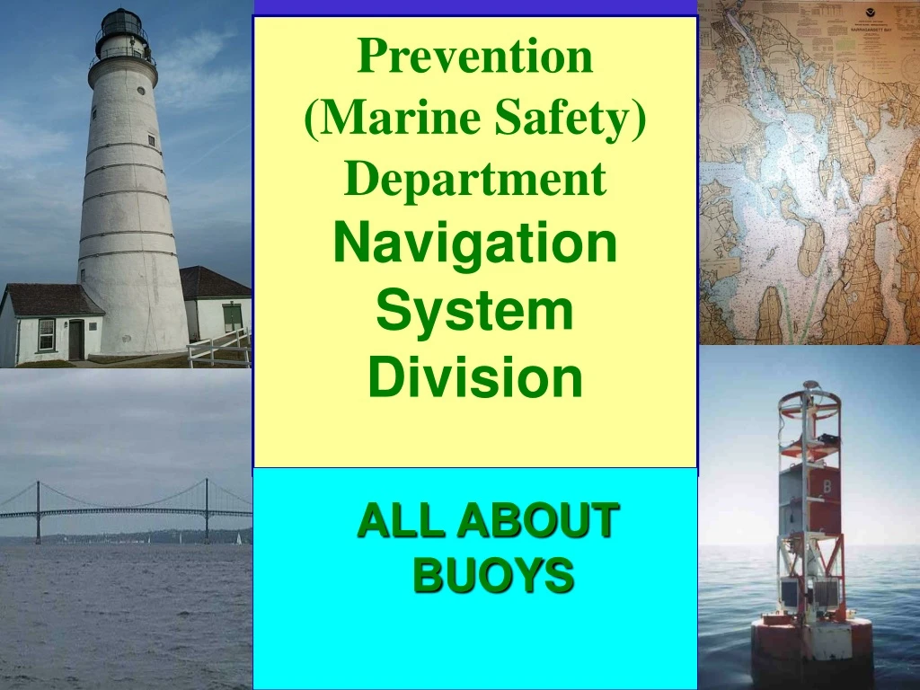 prevention marine safety department navigation