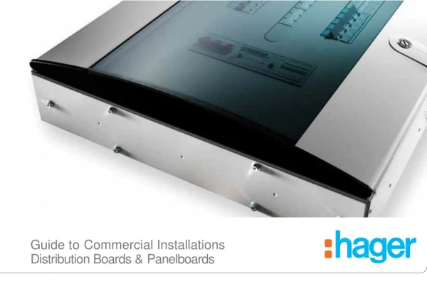 Guide to Commercial Installations Distribution Boards &amp; Panelboards