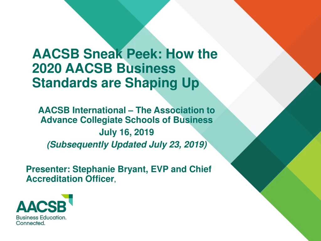 aacsb sneak peek how the 2020 aacsb business standards are shaping up
