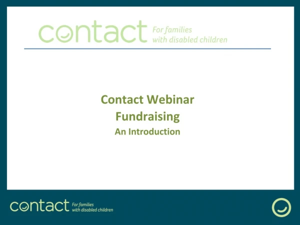 Contact Webinar Fundraising An Introduction