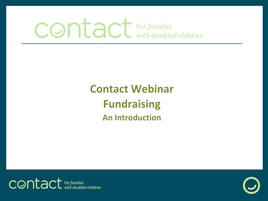 contact webinar fundraising an introduction