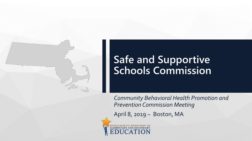 safe and supportive schools commission