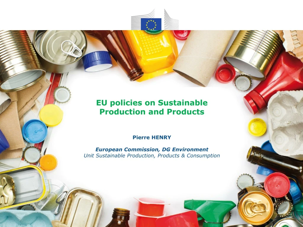 eu policies on sustainable production