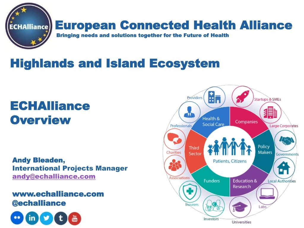 european connected health alliance bringing needs