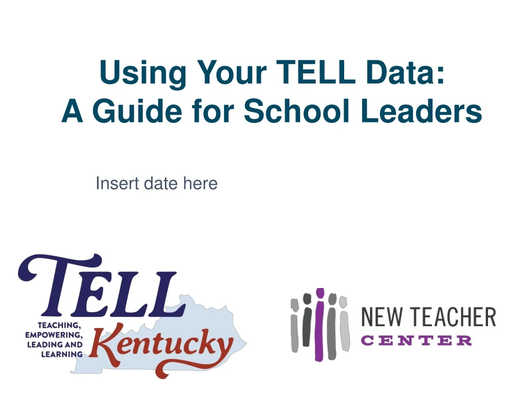 using your tell data a guide for school leaders