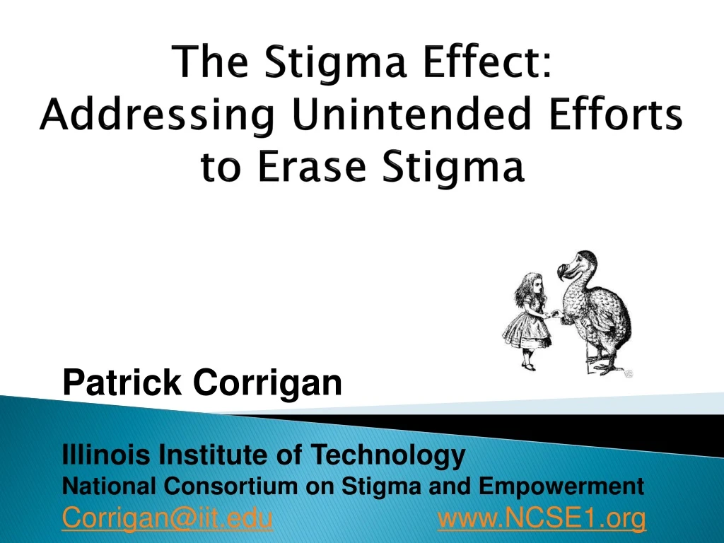 the stigma effect addressing unintended efforts to erase stigma