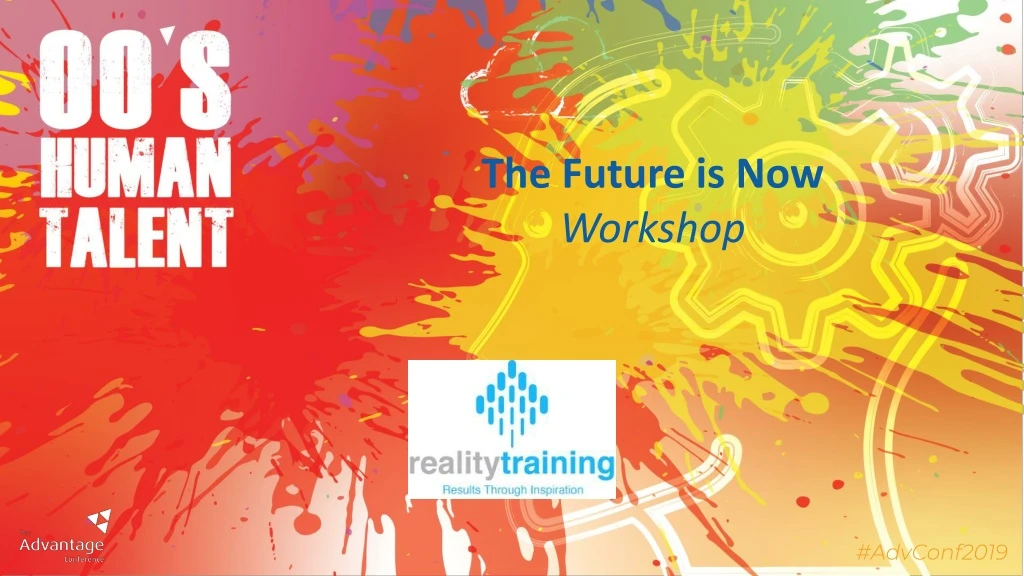 the future is now workshop