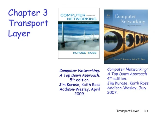 Chapter 3 Transport Layer