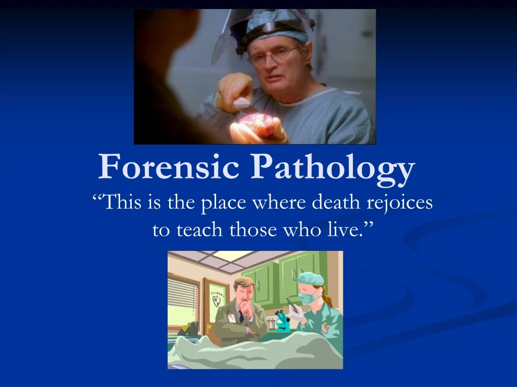 forensic pathology