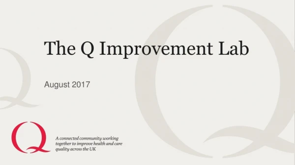 The Q Improvement Lab