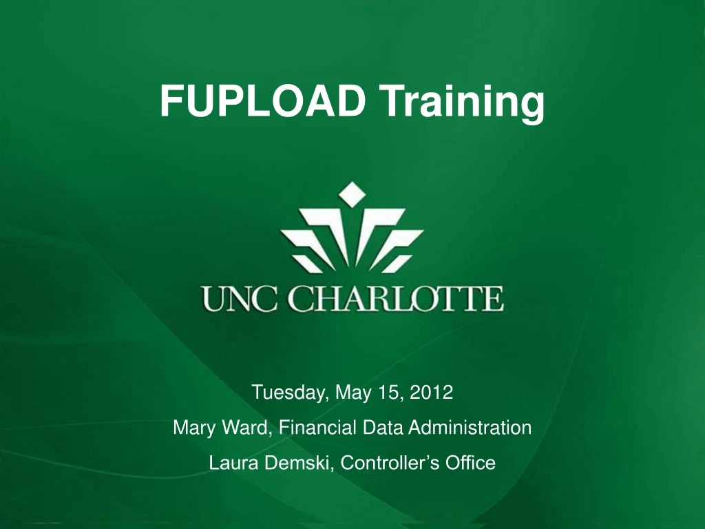 fupload training