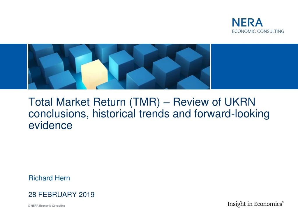 total market return tmr review of ukrn