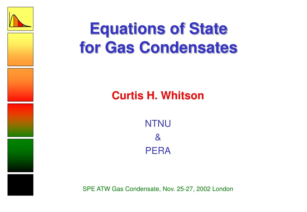 equations of state for gas condensates