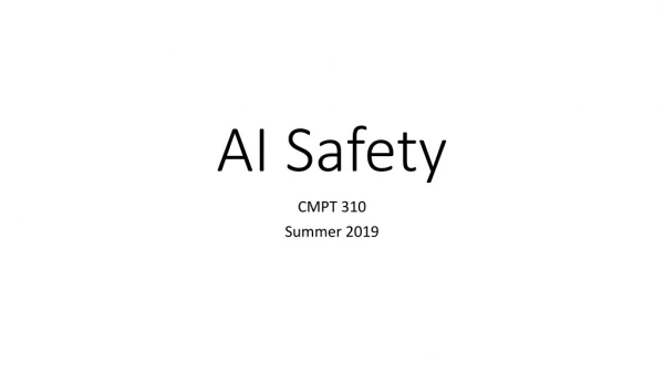 AI Safety